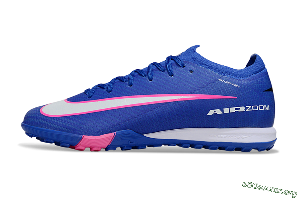 Nike Air Zoom Mercurial Vapor 16 Elite TF Football Shoes - Blue/Electric Blue/Fuchsia Pink 3