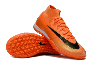 Nike Air Zoom Mercurial Superfly 10 Elite TF Football Shoes - Orange/Bright Blaze/Black Gold
