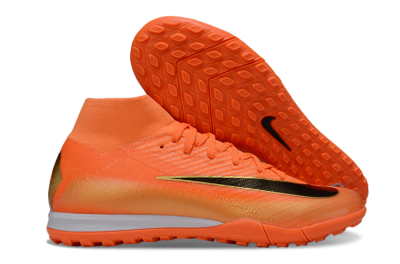 Nike Air Zoom Mercurial Superfly 10 Elite TF Football Shoes - Orange/Bright Blaze/Black Gold