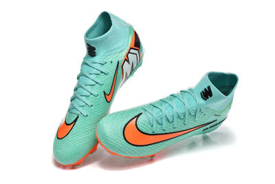 Nike Air Zoom Mercurial Superfly 10 Elite FG Football Boots - Aqua/Coral Burst/Turquoise Splash