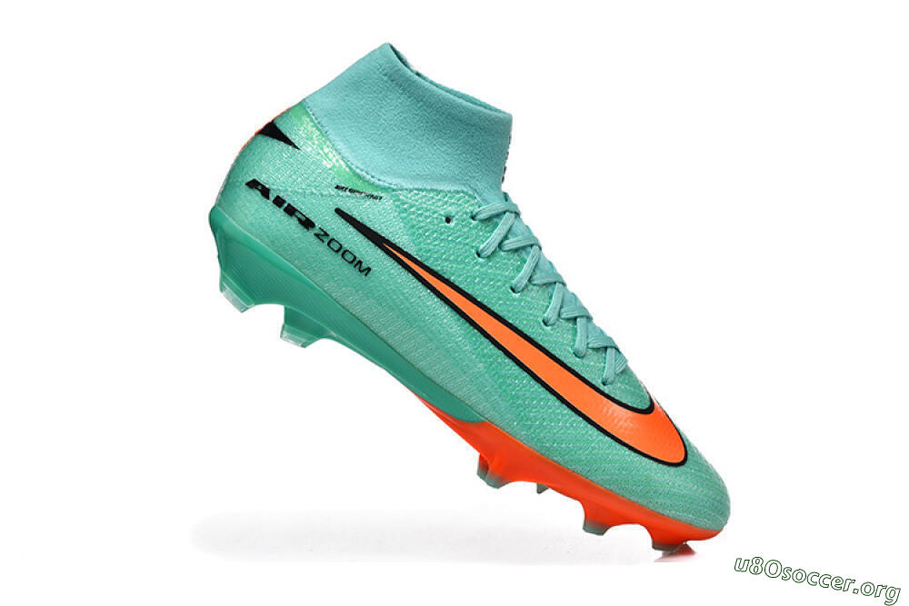 Nike Air Zoom Mercurial Superfly 10 Elite FG Football Boots - Aqua/Coral Burst/Turquoise Splash 4