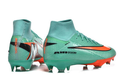Nike Air Zoom Mercurial Superfly 10 Elite FG Football Boots - Aqua/Coral Burst/Turquoise Splash