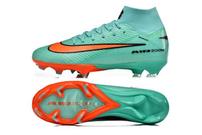 Nike Air Zoom Mercurial Superfly 10 Elite FG Football Boots - Aqua/Coral Burst/Turquoise Splash