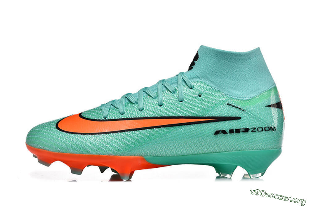 Nike Air Zoom Mercurial Superfly 10 Elite FG Football Boots - Aqua/Coral Burst/Turquoise Splash 3