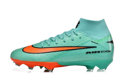 Nike Air Zoom Mercurial Superfly 10 Elite FG Football Boots - Aqua/Coral Burst/Turquoise Splash