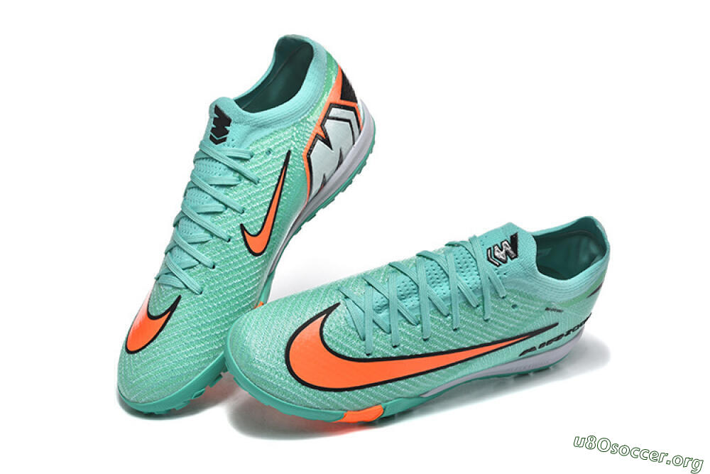 Nike Air Zoom Mercurial Vapor 16 Elite TF Football Shoes - Aqua/Coral Burst/Teal Wave 0