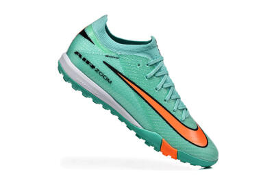 Nike Air Zoom Mercurial Vapor 16 Elite TF Football Shoes - Aqua/Coral Burst/Teal Wave