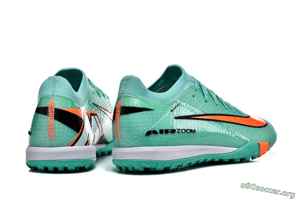 Nike Air Zoom Mercurial Vapor 16 Elite TF Football Shoes - Aqua/Coral Burst/Teal Wave 5