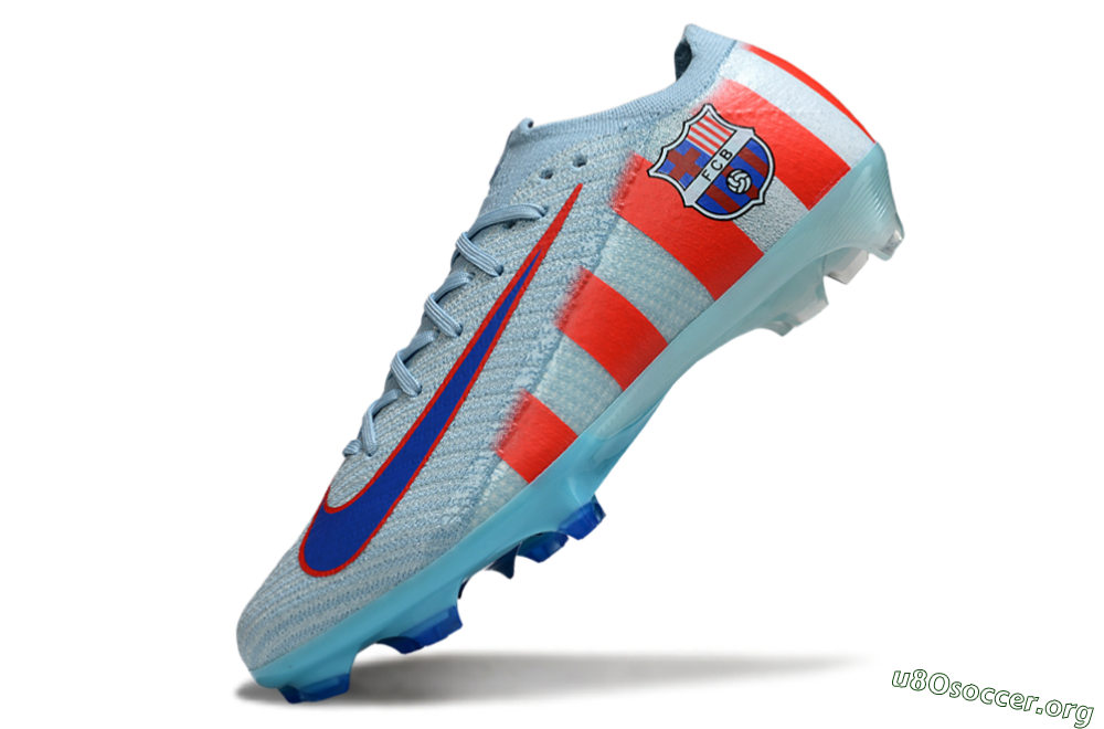 Nike Air Zoom Mercurial Vapor 16 Elite FG Football Boots - Blue/Bright Red/Light Blue 5