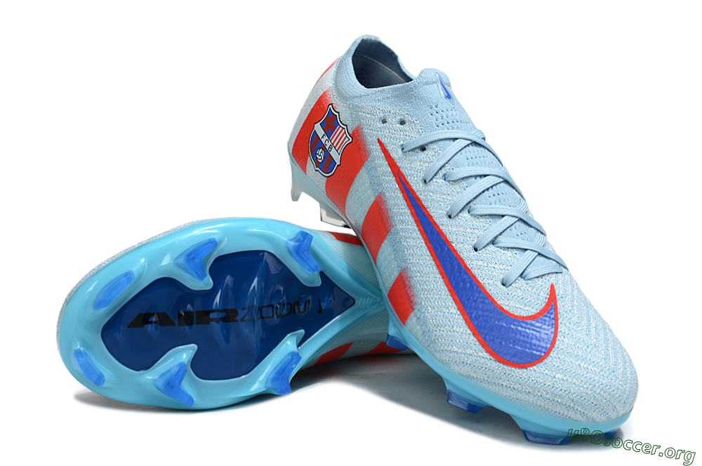 Nike Air Zoom Mercurial Vapor 16 Elite FG Football Boots - Blue/Bright Red/Light Blue 0