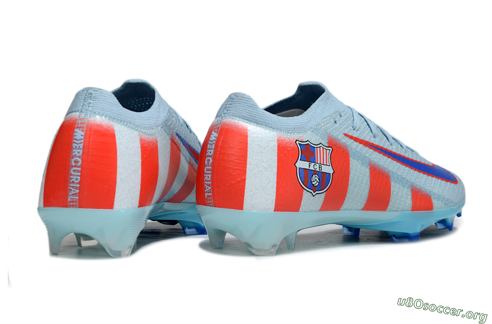 Nike Air Zoom Mercurial Vapor 16 Elite FG Football Boots - Blue/Bright Red/Light Blue 6
