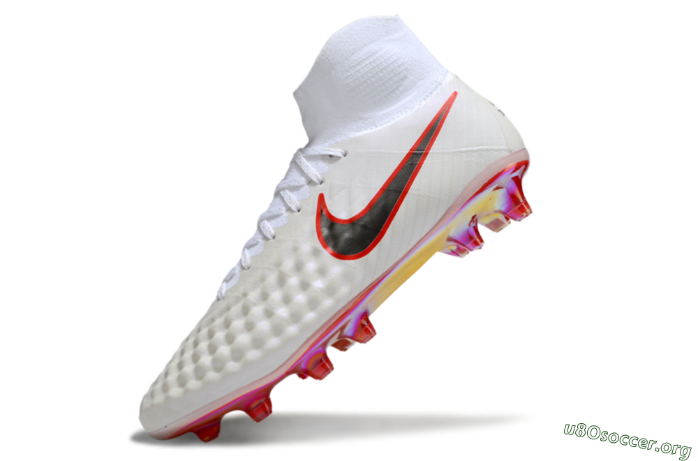 Nike Magista Orden 2 FG Football Boots - White/Fiery Red/Black 6