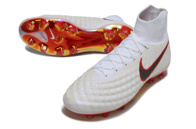 Nike Magista Orden 2 FG Football Boots - White/Fiery Red/Black