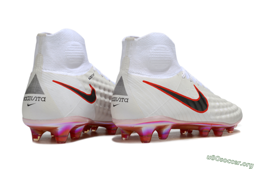 Nike Magista Orden 2 FG Football Boots - White/Fiery Red/Black 7