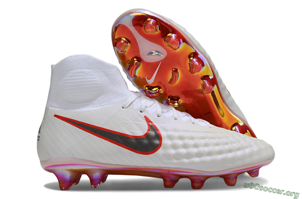 Nike Magista Orden 2 FG Football Boots - White/Fiery Red/Black 2