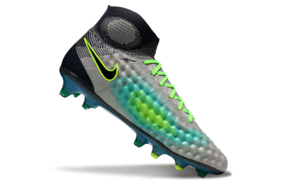 Nike Magista Orden 2 FG Football Boots - Gray/Neon Green/Black