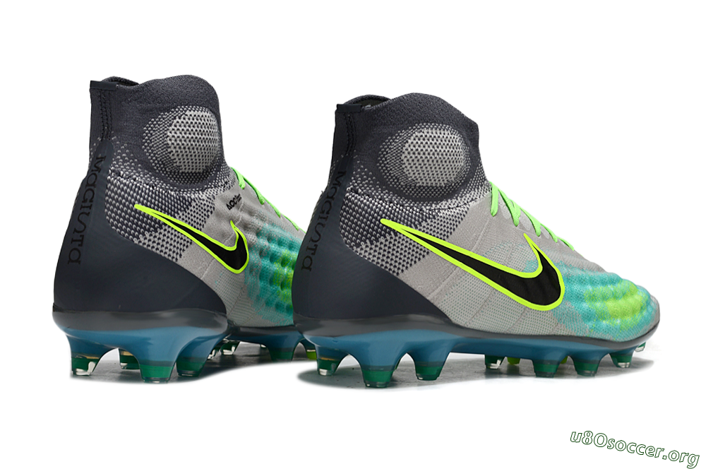 Nike Magista Orden 2 FG Football Boots - Gray/Neon Green/Black 7