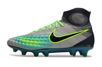 Nike Magista Orden 2 FG Football Boots - Gray/Neon Green/Black