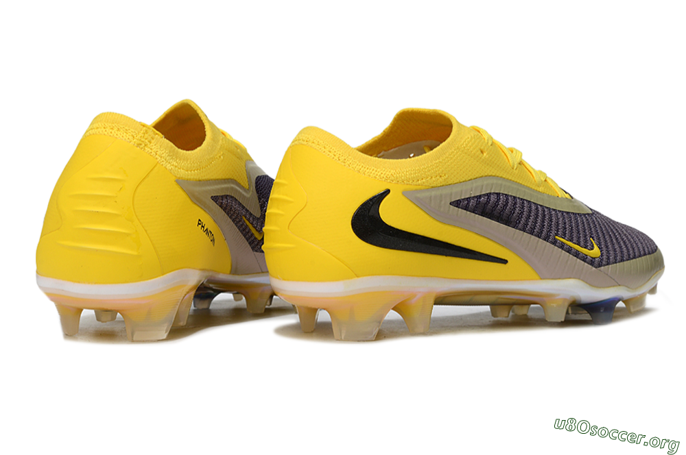 Nike Phantom 6 Low Elite FG Football Boots - Yellow/Ample Gold/Graphite Gray 6