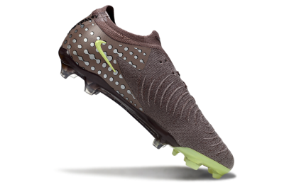 Nike Phantom GX 2 Elite FG Football Boots - Brown/Lime Green/Charcoal Gray