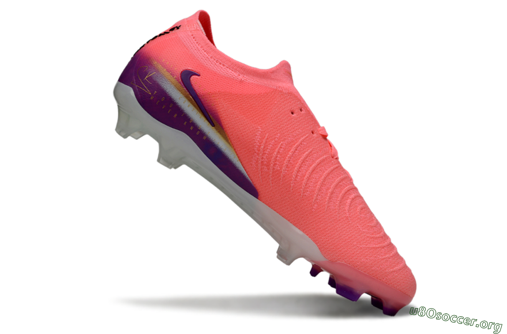 Nike Phantom GX 2 Elite FG Football Boots - Pink/Vibrant Pink/Deep Violet 4
