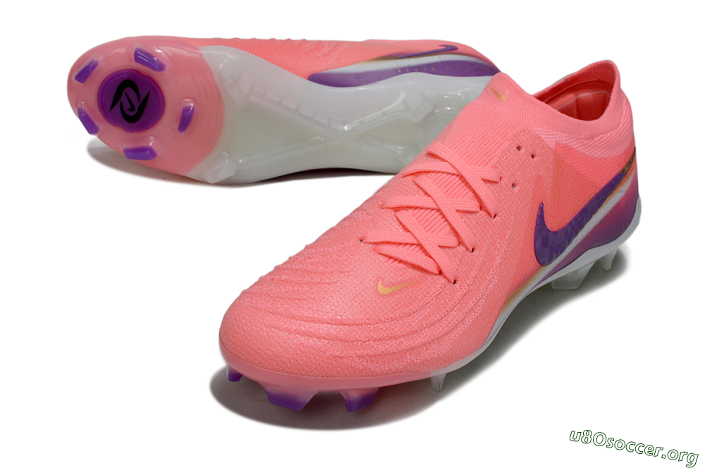 Nike Phantom GX 2 Elite FG Football Boots - Pink/Vibrant Pink/Deep Violet 0
