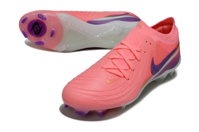 Nike Phantom GX 2 Elite FG Football Boots - Pink/Vibrant Pink/Deep Violet