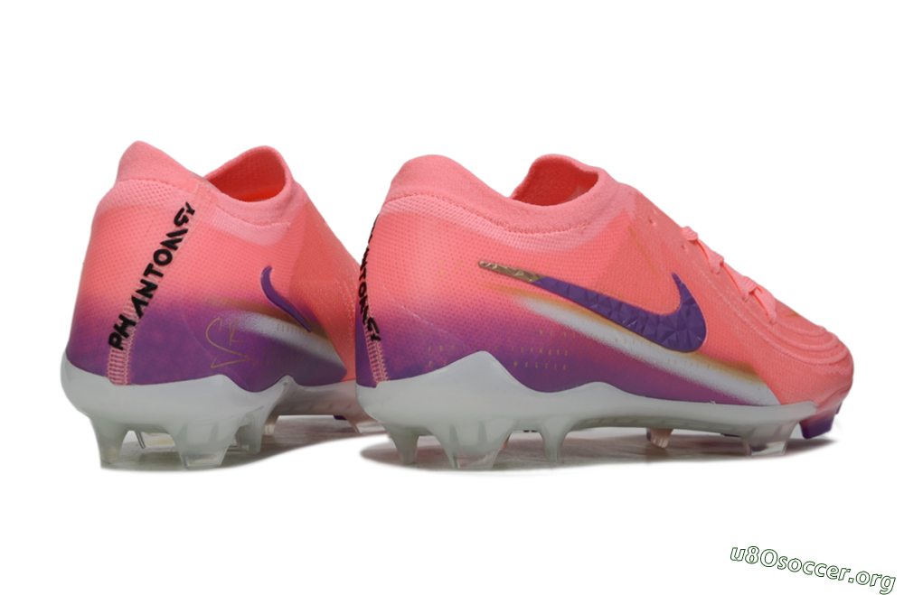 Nike Phantom GX 2 Elite FG Football Boots - Pink/Vibrant Pink/Deep Violet 6