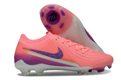 Nike Phantom GX 2 Elite FG Football Boots - Pink/Vibrant Pink/Deep Violet