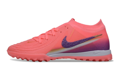 Nike Phantom GX 2 Elite TF Football Shoes - Pink/Vivid Coral/Deep Purple