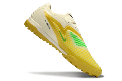 Nike Phantom 6 Low Elite TF Football Shoes - Yellow/Bright Lemon/Lime Green