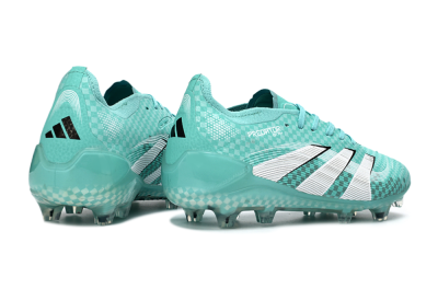 Adidas Predator 25 Elite FG Football Boots - Aqua/Mint Green/White