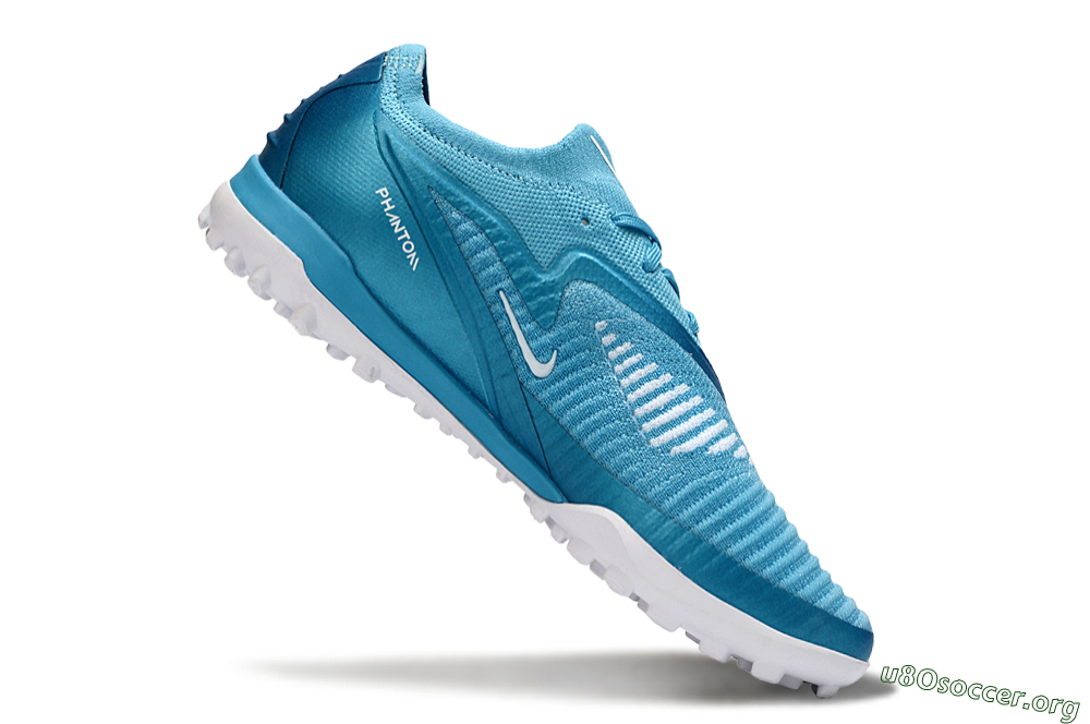 Nike Phantom 6 Low Elite TF Football Shoes - Blue/Sky Blue/Ocean Blue 4