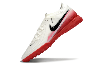 Nike Phantom GX 2 Elite TF Football Shoes - White/Crimson Red/Black
