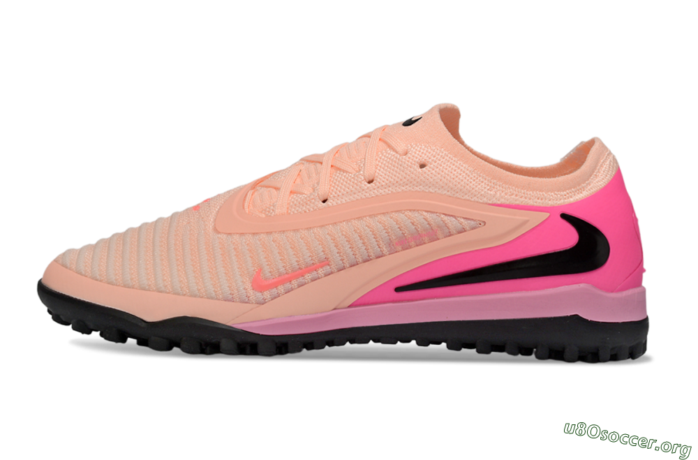 Nike Phantom 6 Low Elite TF Football Shoes - Pink/Coral Blush/Hot Pink 3
