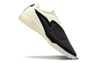 Nike Phantom 6 Low Elite TF Football Shoes - Black/Electric Green/Neutral Beige