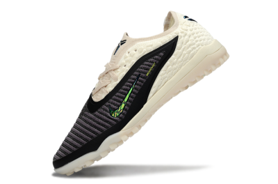 Nike Phantom 6 Low Elite TF Football Shoes - Black/Electric Green/Neutral Beige