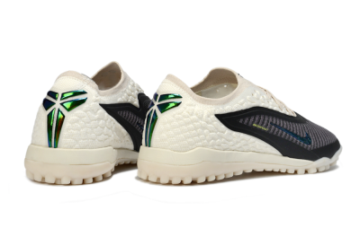 Nike Phantom 6 Low Elite TF Football Shoes - Black/Electric Green/Neutral Beige