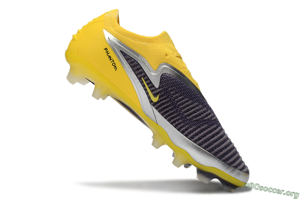 Nike Phantom 6 Low Elite FG Football Boots - Yellow/Electric Yellow/Dark Gray 4