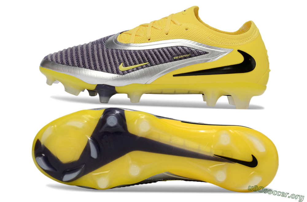 Nike Phantom 6 Low Elite FG Football Boots - Yellow/Electric Yellow/Dark Gray 1