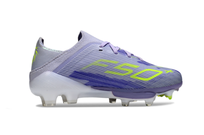 Adidas F50 Elite Lightstrike Pro FG Football Boots - Purple/Electric Yellow/Violet Gradient