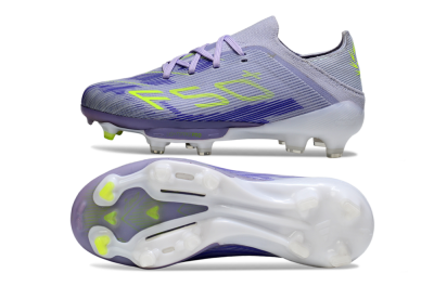 Adidas F50 Elite Lightstrike Pro FG Football Boots - Purple/Electric Yellow/Violet Gradient