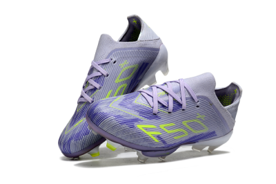 Adidas F50 Elite Lightstrike Pro FG Football Boots - Purple/Electric Yellow/Violet Gradient