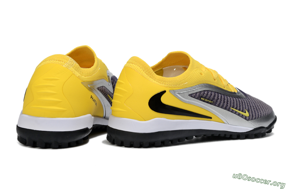 Nike Phantom 6 Low Elite TF Football Shoes - Yellow/Sunshine Yellow/Graphite Gray 6