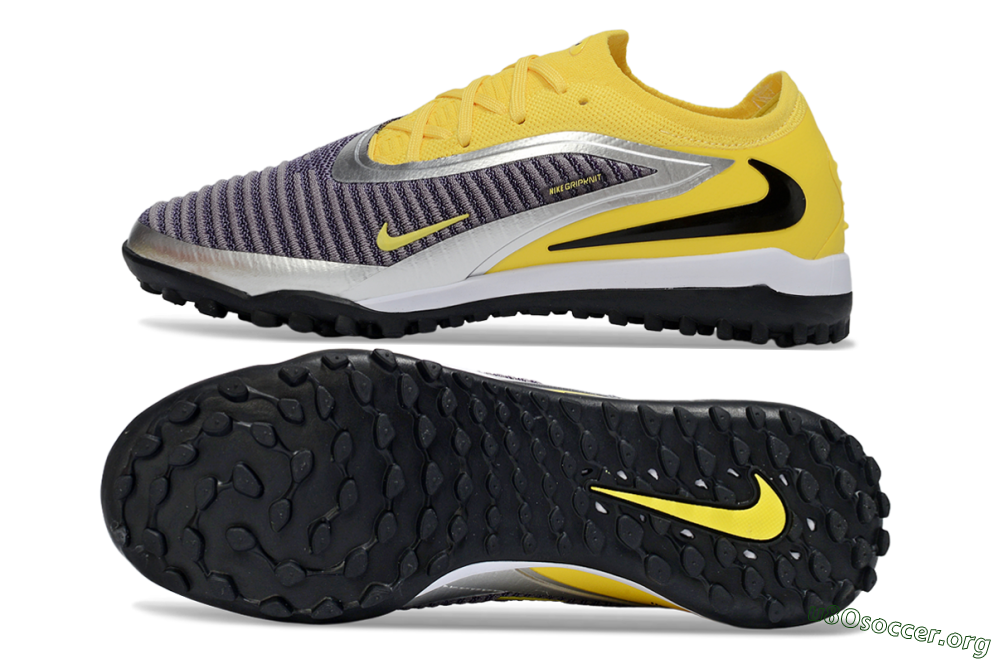 Nike Phantom 6 Low Elite TF Football Shoes - Yellow/Sunshine Yellow/Graphite Gray 1