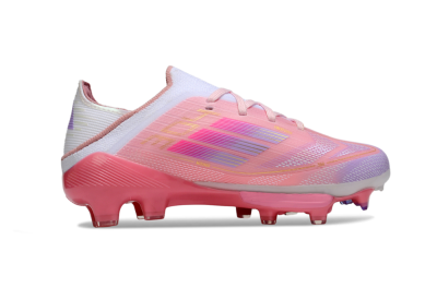 Adidas F50 Elite Lightstrike Pro FG Football Boots - Pink/Soft Pink/Gradient Purple