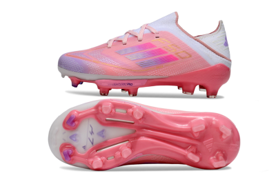 Adidas F50 Elite Lightstrike Pro FG Football Boots - Pink/Soft Pink/Gradient Purple