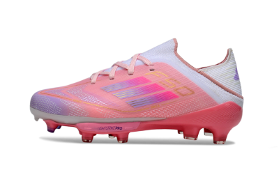 Adidas F50 Elite Lightstrike Pro FG Football Boots - Pink/Soft Pink/Gradient Purple