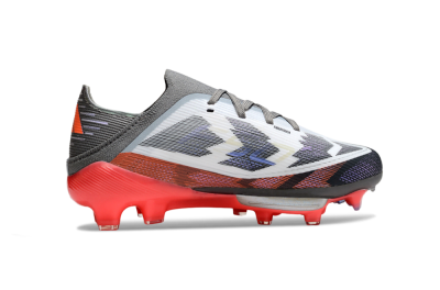 Adidas F50 Elite Lightstrike Pro FG Football Boots - Gray/Electric Pink/Deep Purple