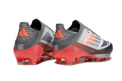 Adidas F50 Elite Lightstrike Pro FG Football Boots - Gray/Electric Pink/Deep Purple